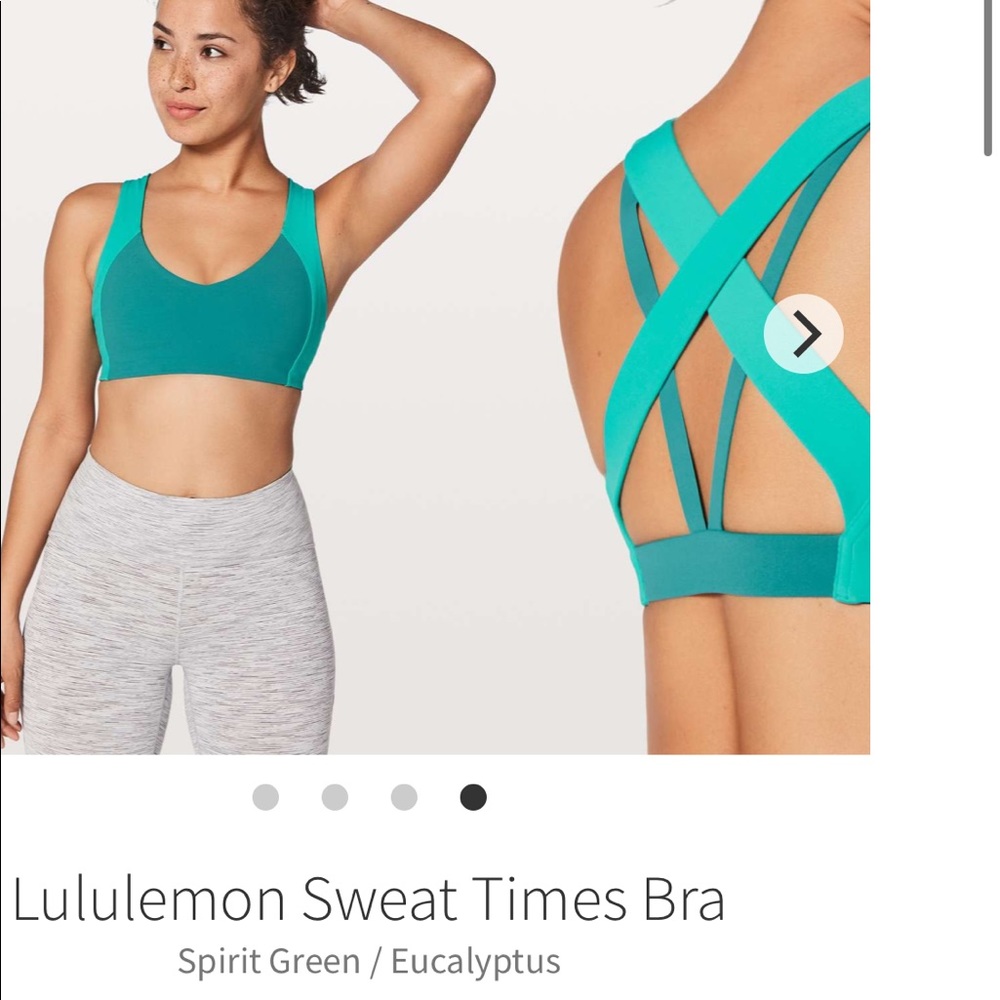 Lululemon Sweat Times Bra